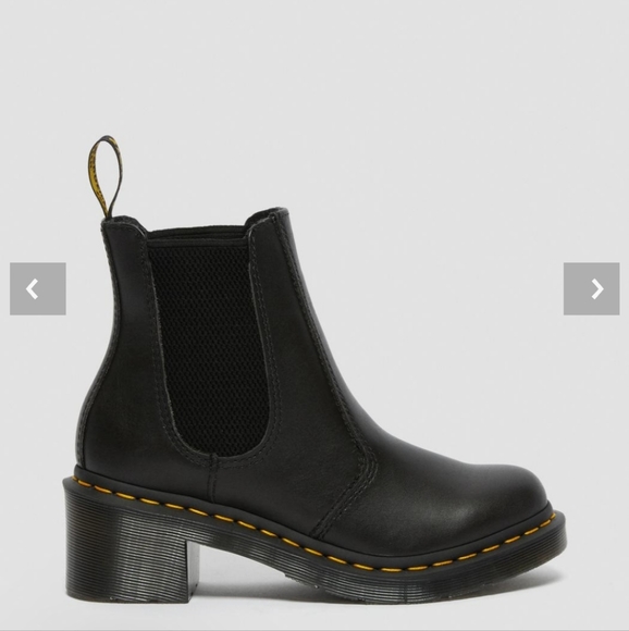 Dr Marten CADENCE WOMEN'S LEATHER HEELED CHELSEA BOOTS EEUC - Picture 5 of 16